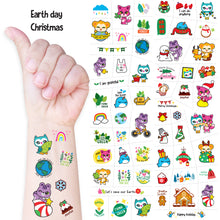 Load image into Gallery viewer, Temporary Tattoos for Kids (10 sheets/150 pcs inside)