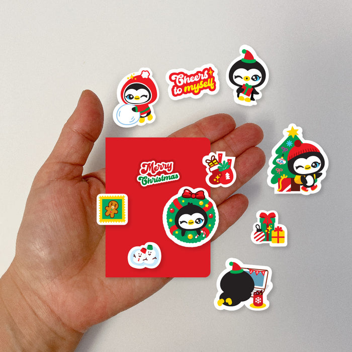 Cute Christmas Sticker Set