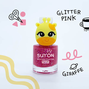 Giraffe - Glitter Pink