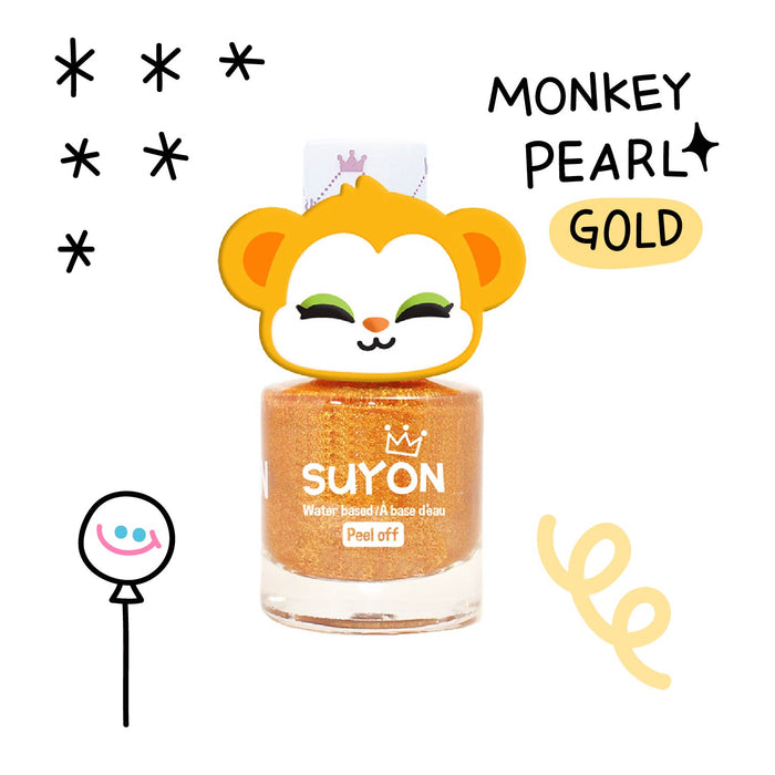 Monkey - Pearl Gold