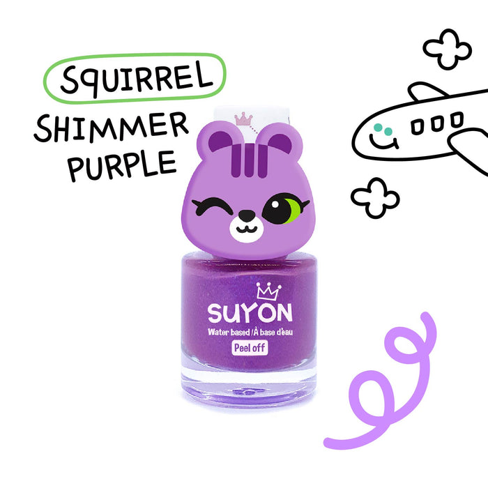 Squirrel - Shimmer Purple